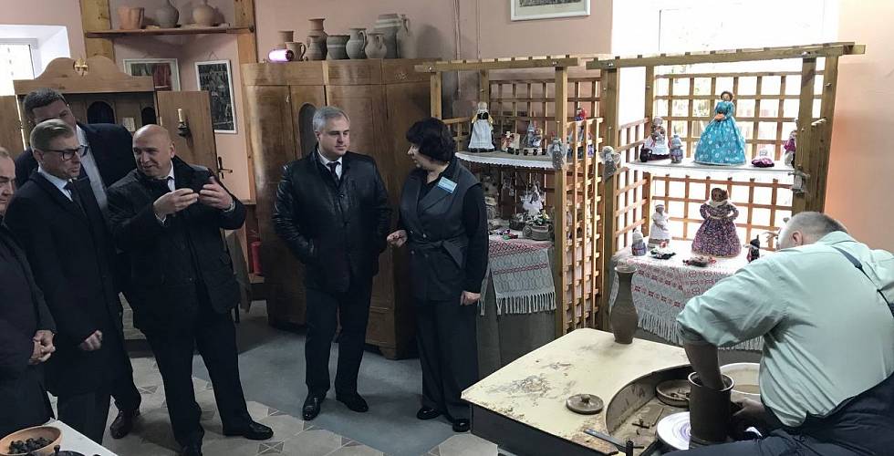 Выездное заседание Межведомственного экспертно-координационного совета по туризму при Совете Министров Республики Беларусь проходит в Воложинском районе