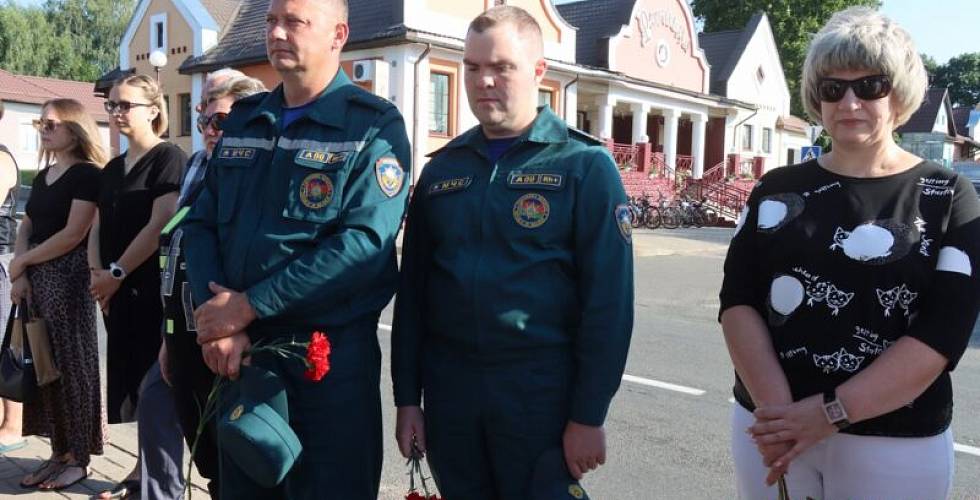 Велопробег пересек границу Минской области, проехав через исторические места